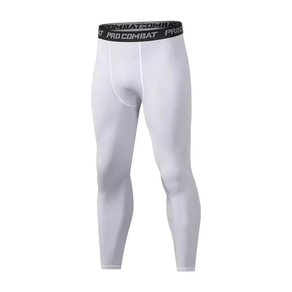 Pantalones de Compresión y Mallas para Hombre, Leggings Frescos y de Secado Rápido, Capa Base Deportiva, Mallas para Correr, Pantalones Cortos Deportivos para Entrenamiento Activo