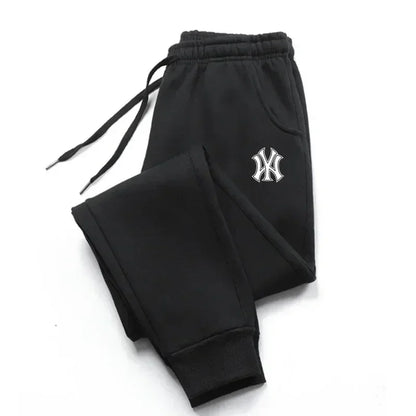 Pantalones de Jogging para Hombre de Otoño Invierno, Pantalones de Chándal Forrados de Felpa (Polar), Pantalones de Algodón Casuales para Correr, Ropa Deportiva Transpirable para Fitness, Gimnasio y Deporte