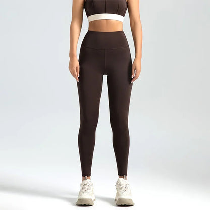 Pantalones de Nueve Cuartos (Tobilleros) y Leggings para Mujer, Pantalones Deportivos de Yoga de Cintura Alta y Color Liso, Leggings de Alta Elasticidad, Pantalones para Correr y Fitness Talla 3XL