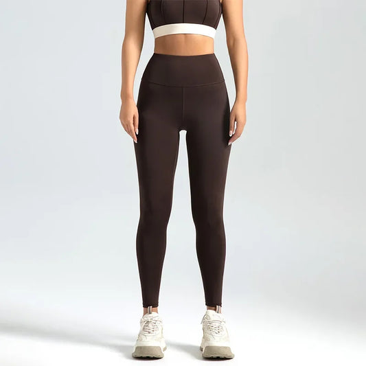 Pantalones de Nueve Cuartos (Tobilleros) y Leggings para Mujer, Pantalones Deportivos de Yoga de Cintura Alta y Color Liso, Leggings de Alta Elasticidad, Pantalones para Correr y Fitness Talla 3XL