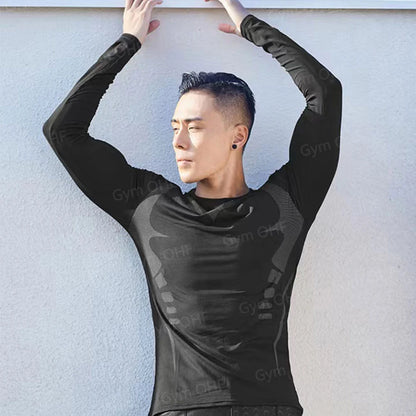 Camiseta de Manga Corta de Color Liso para Hombre, Camiseta de Compresión de Secado Rápido y Transpirable, Traje de Entrenamiento, Ropa de Fitness, Rashguard para Jiu-Jitsu, Prenda Superior para Gimnasio y Deporte