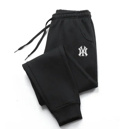 Pantalones de Jogging para Hombre de Otoño Invierno, Pantalones de Chándal Forrados de Felpa (Polar), Pantalones de Algodón Casuales para Correr, Ropa Deportiva Transpirable para Fitness, Gimnasio y Deporte