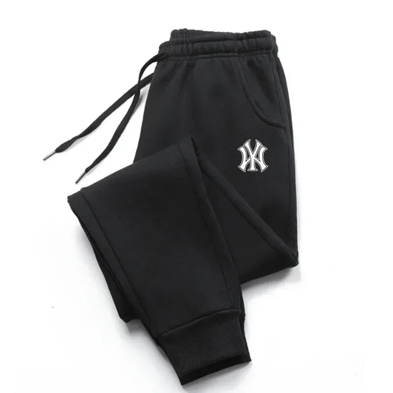 Pantalones de Jogging para Hombre de Otoño Invierno, Pantalones de Chándal Forrados de Felpa (Polar), Pantalones de Algodón Casuales para Correr, Ropa Deportiva Transpirable para Fitness, Gimnasio y Deporte