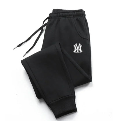 Pantalones de Jogging para Hombre de Otoño Invierno, Pantalones de Chándal Forrados de Felpa (Polar), Pantalones de Algodón Casuales para Correr, Ropa Deportiva Transpirable para Fitness, Gimnasio y Deporte