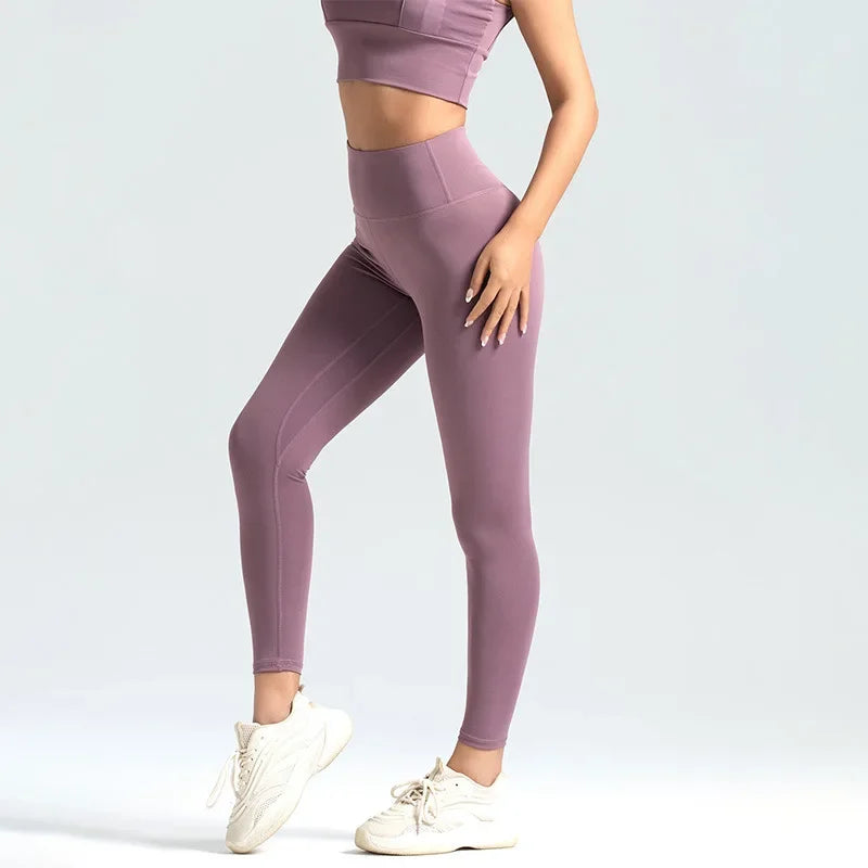 Pantalones de Nueve Cuartos (Tobilleros) y Leggings para Mujer, Pantalones Deportivos de Yoga de Cintura Alta y Color Liso, Leggings de Alta Elasticidad, Pantalones para Correr y Fitness Talla 3XL