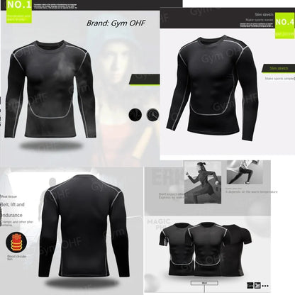 Camiseta de Manga Corta de Color Liso para Hombre, Camiseta de Compresión de Secado Rápido y Transpirable, Traje de Entrenamiento, Ropa de Fitness, Rashguard para Jiu-Jitsu, Prenda Superior para Gimnasio y Deporte