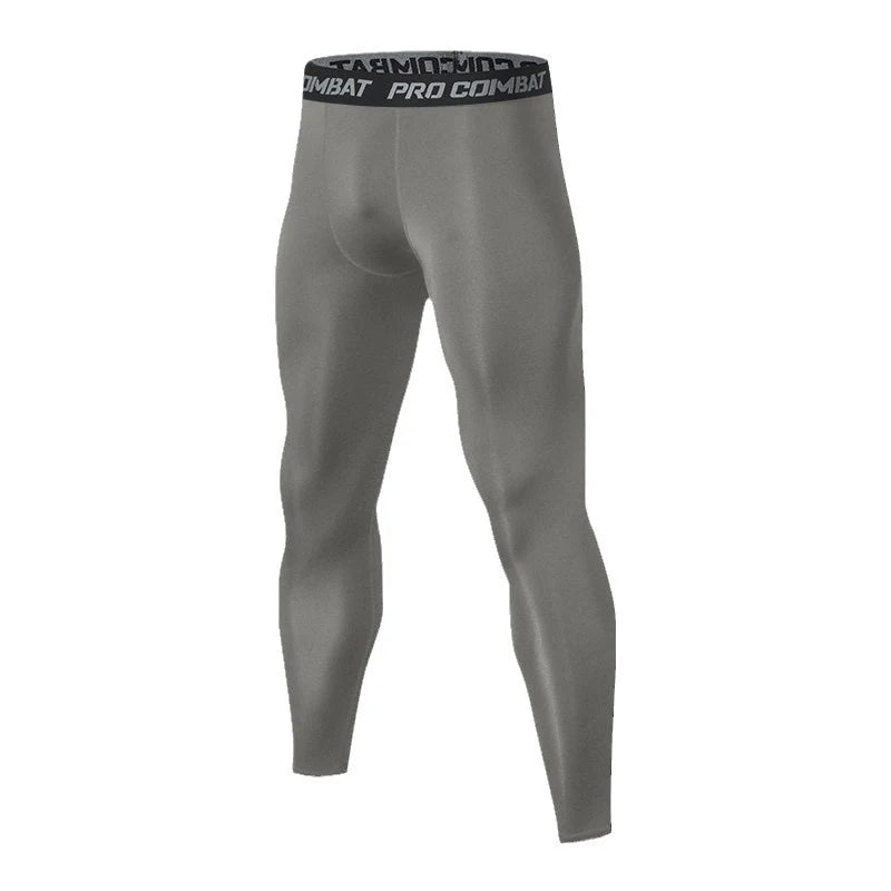 Pantalones de Compresión y Mallas para Hombre, Leggings Frescos y de Secado Rápido, Capa Base Deportiva, Mallas para Correr, Pantalones Cortos Deportivos para Entrenamiento Activo