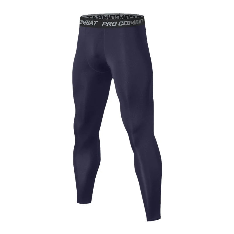 Pantalones de Compresión y Mallas para Hombre, Leggings Frescos y de Secado Rápido, Capa Base Deportiva, Mallas para Correr, Pantalones Cortos Deportivos para Entrenamiento Activo