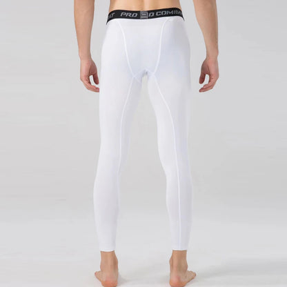 Pantalones de Compresión y Mallas para Hombre, Leggings Frescos y de Secado Rápido, Capa Base Deportiva, Mallas para Correr, Pantalones Cortos Deportivos para Entrenamiento Activo