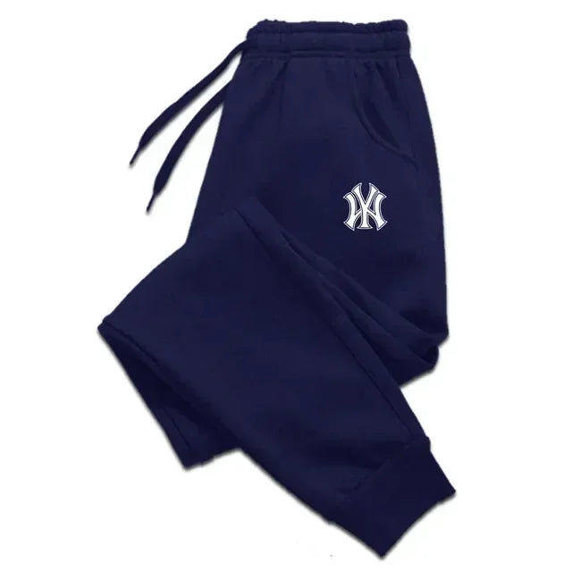 Pantalones de Jogging para Hombre de Otoño Invierno, Pantalones de Chándal Forrados de Felpa (Polar), Pantalones de Algodón Casuales para Correr, Ropa Deportiva Transpirable para Fitness, Gimnasio y Deporte