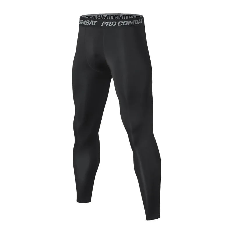 Pantalones de Compresión y Mallas para Hombre, Leggings Frescos y de Secado Rápido, Capa Base Deportiva, Mallas para Correr, Pantalones Cortos Deportivos para Entrenamiento Activo