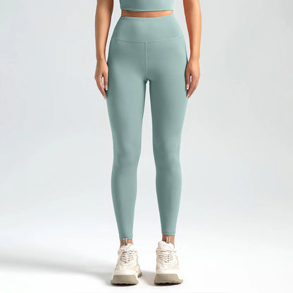 Pantalones de Nueve Cuartos (Tobilleros) y Leggings para Mujer, Pantalones Deportivos de Yoga de Cintura Alta y Color Liso, Leggings de Alta Elasticidad, Pantalones para Correr y Fitness Talla 3XL