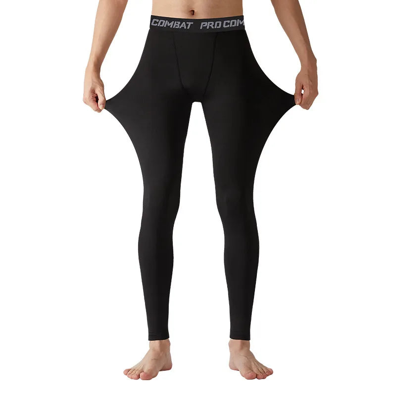 Pantalones de Compresión y Mallas para Hombre, Leggings Frescos y de Secado Rápido, Capa Base Deportiva, Mallas para Correr, Pantalones Cortos Deportivos para Entrenamiento Activo