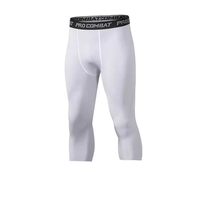 Pantalones de Compresión y Mallas para Hombre, Leggings Frescos y de Secado Rápido, Capa Base Deportiva, Mallas para Correr, Pantalones Cortos Deportivos para Entrenamiento Activo