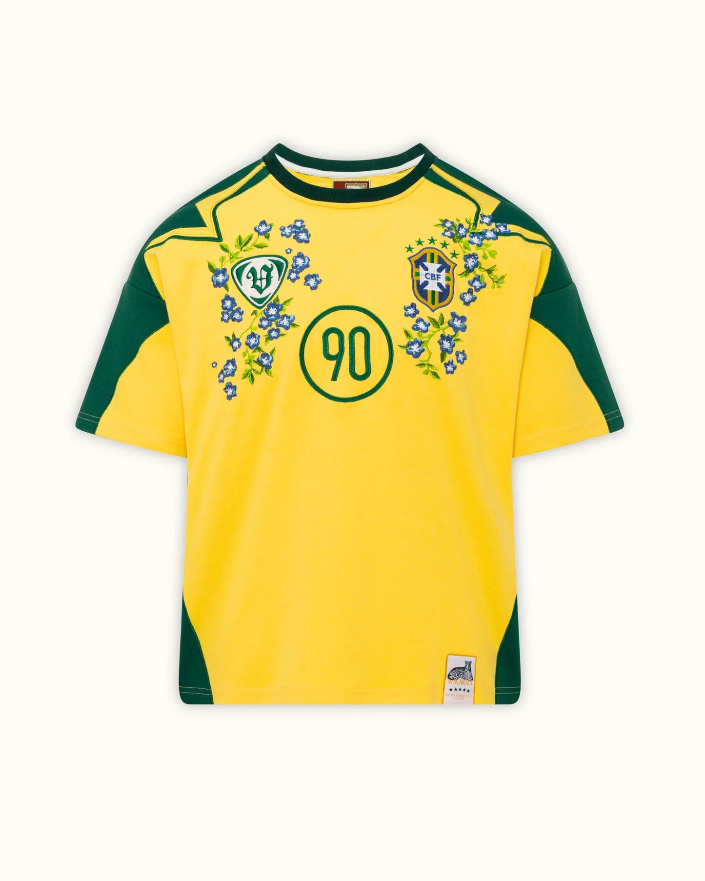 Mens T Shirt Brazil Flag Soccer Jersey Harajuku Unisex Oversized O Neck Short Sleeve Yellow Green Casual Streetwear Fashion New