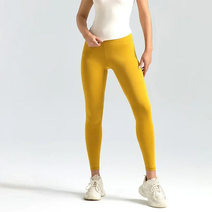 Pantalones de Nueve Cuartos (Tobilleros) y Leggings para Mujer, Pantalones Deportivos de Yoga de Cintura Alta y Color Liso, Leggings de Alta Elasticidad, Pantalones para Correr y Fitness Talla 3XL