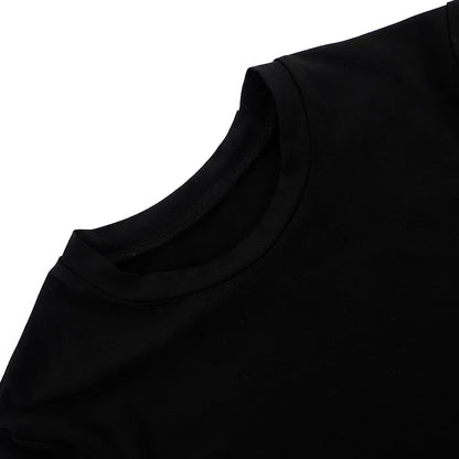Nueva Camiseta de Manga Corta para Mujer Primavera 2024, Camiseta Corta (Crop Top) Básica, Suave, Sencilla, Casual y Fácil de Combinar, Moda de Verano de Color Liso
