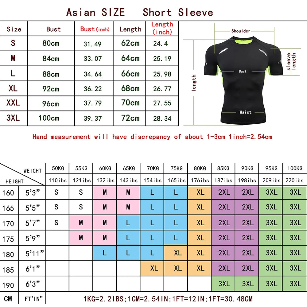 Camiseta de Manga Corta de Color Liso para Hombre, Camiseta de Compresión de Secado Rápido y Transpirable, Traje de Entrenamiento, Ropa de Fitness, Rashguard para Jiu-Jitsu, Prenda Superior para Gimnasio y Deporte