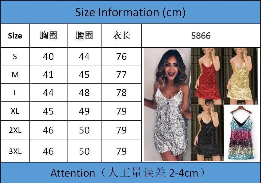Vestido de Verano para Mujer 2025, Nuevo Vestido Corto Sexy con Tirantes, Sin Mangas, con Lentejuelas, Cuello en V, Tipo Halter, Mini Vestidos, Ropa