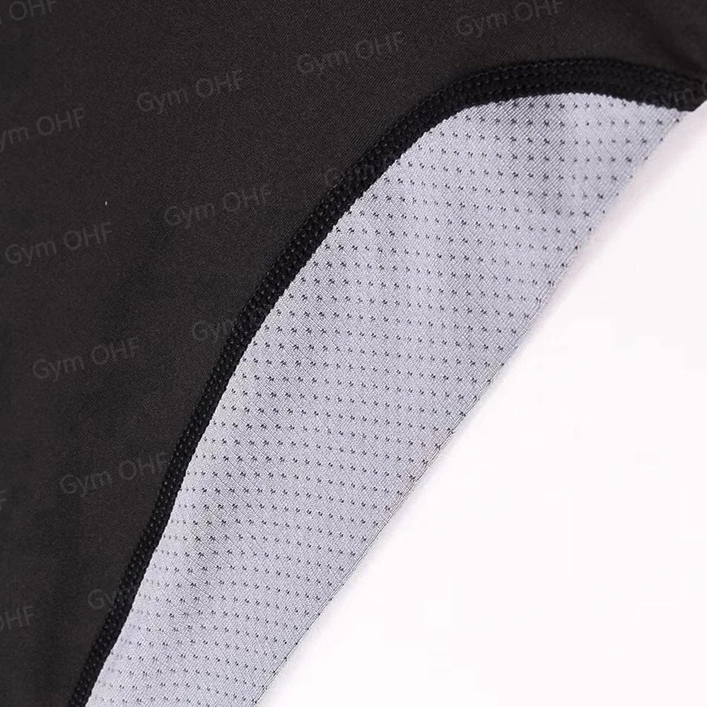 Camiseta de Manga Corta de Color Liso para Hombre, Camiseta de Compresión de Secado Rápido y Transpirable, Traje de Entrenamiento, Ropa de Fitness, Rashguard para Jiu-Jitsu, Prenda Superior para Gimnasio y Deporte