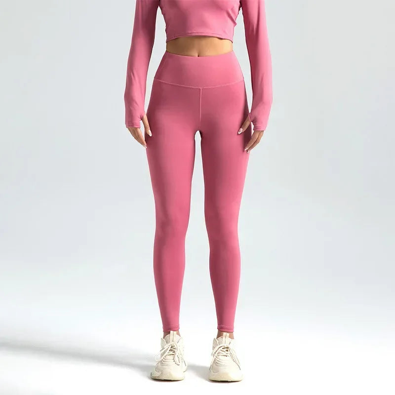 Pantalones de Nueve Cuartos (Tobilleros) y Leggings para Mujer, Pantalones Deportivos de Yoga de Cintura Alta y Color Liso, Leggings de Alta Elasticidad, Pantalones para Correr y Fitness Talla 3XL